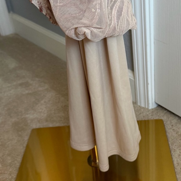 Miss Ord Formal Sequin Maxi Mermaid Prom Dress Bodycon Long Sheer Gown Size S - Picture 8 of 12